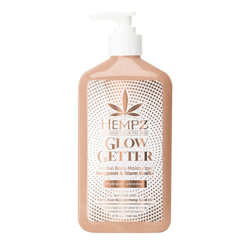 Hempz Glow Getter Herbal Body Moisturizer with Shimmer